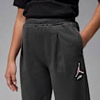 Jordan Jumpman Club Big Kids' Pleated Fleece Pants