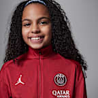 パリ サンジェルマン (PSG) ストライク フォース ジュニア ジョーダン Dri-FIT サッカー ニット トラックスーツ