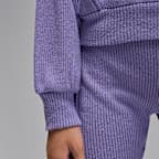 Playera de manga larga con cierre de un cuarto para niños talla grande Jordan