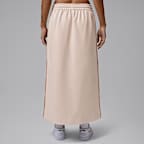 Jordan Flight Women's Faux Leather Mid-Calf Skirt