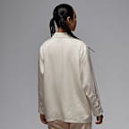 Air Jordan Women's Long-Sleeve Woven Top