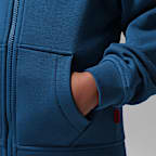 Jordan Brooklyn Fleece Little Kids' 2-Piece Full-Zip Hoodie Set
