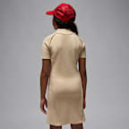 Jordan Older Kids' Mock-Neck Ribbed Dress