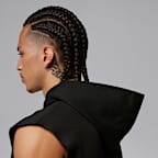 Pánská mikina Jordan Sport Hoop Fleece Dri-FIT bez rukávů a s kapucí