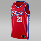 Jersey Jordan Dri-FIT de la NBA Swingman para hombre Philadelphia 76ers Statement Edition