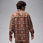 ジョーダン エッセンシャル メンズ プレイド フランネル トップ