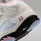 Air Jordan 5 Retro "Medium Soft Pink" Big Kids' Shoes
