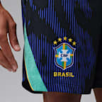 Brazil 2026 Stadium Away Men's Jordan Dri-FIT Football Replica Shorts