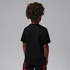 Playera Jumpman Swoosh Intersection para niños talla pequeña Jordan