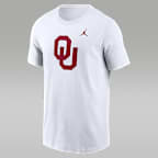 Playera universitaria Nike para hombre Oklahoma Sooners Primetime Logo - Blanco
