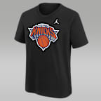 Playera Jordan Statement para niños talla grande New York Knicks Essential
