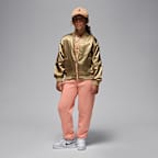 Jordan Big Kids' Colorblocked Satin Bomber