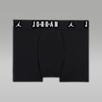 Jordan Big Kids' Cotton Core Boxer Briefs (3-Pack)
