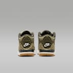 Sapatilhas Jordan 3 Retro "Medium Olive" para bebé