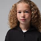Jordan Brooklyn Fleece Little Kids' 2-Piece Full-Zip Hoodie Set