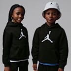 Jordan tweedelige Jumbo Jumpman hoodieset van fleece voor kleuters
