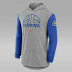 Florida Basketball Men's Jordan Brand Dri-FIT College Long-Sleeve Hooded T-Shirt