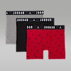 Boxerkalsonger i bomull Jordan Flight Essentials för män (3 par)