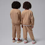 Jordan Brooklyn Fleece Little Kids' 2-Piece Crew Set