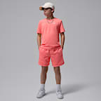 Shorts de French Terry con efecto lavado Brooklyn para niños talla grande Jordan