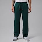 Jordan Brooklyn Men's Statement Fleece Open-Hem Pants