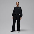 ジョーダン フライト フリース ウィメンズ モッドクロップ クルーネック スウェットシャツ