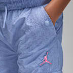 Tkané kalhoty Jordan Blue Jeans and Bling pro větší děti