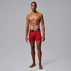 Jordan Men's Flight Cotton Essentials Boxer Briefs (3-Pack)