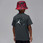 Jordan Little Kids' '24 Retro Black Cat T-Shirt