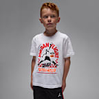 Jordan Little Kids' Deep Dish T-Shirt - White
