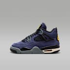 Air Jordan 4 Retro "Imperial Purple" Big Kids' Shoes