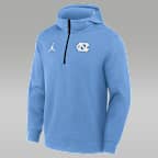 North Carolina Coaches Premium Men’s Jordan Brand Dri-FIT College 1/4-Zip Hoodie