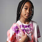 Playera estampada Triple Team para niños talla grande Jordan