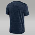 Playera universitaria Nike Dri-FIT para hombre Michigan Primetime Arch Logo Velocity