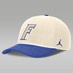 Gorra universitaria marca Jordan ajustable para hombre Florida Primetime Rope 2-Tone Rise
