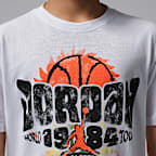 ジョーダン スーパースプラッシュ ジュニア ペイント スピル ジャンプマン Tシャツ