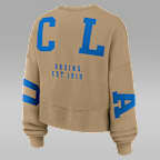 Sudadera de cuello redondo sin cierre universitaria marca Jordan para mujer UCLA Phoenix 2-Hit