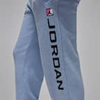 Jordan Essentials Baseline-bukser i fleece til større børn