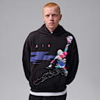 Jordan Brooklyn Men's Oversized Graphic Fleece Pullover Hoodie