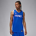 Frankreich Limited Road Jordan Basketballtrikot (Herren)