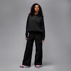 Playera de manga larga de tejido waffle para mujer Jordan Flight