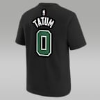 Jayson Tatum Boston Celtics Statement Edition Big Kids' Jordan NBA T-Shirt