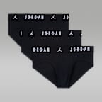 Jordan Flight katoenen heupslips voor heren (3 stuks)