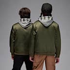 ジョーダン ジュニア ビッグ ロゴ フーデッド ボンバー