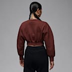 ジョーダン フライト フリース ウィメンズ クロップド スウェットシャツ