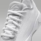 Luka 77 "Triple White" Big Kids' Basketball Shoes