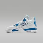 Air Jordan 4 Retro 'Industrial Blue' Older Kids' Shoes
