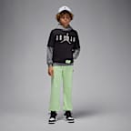 Sudadera con gorro sin cierre Future Flight para niños talla grande Jordan