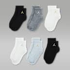 Calcetines al tobillo para niños (6 pares) Jordan Everyday Essentials