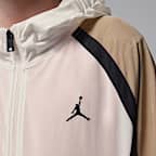 조던 주니어 컬러블록 우븐 재킷